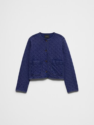 Quilted Knit Jacket | Banana Republic Factory