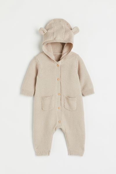Knit Cotton Jumpsuit | H&M (US + CA)