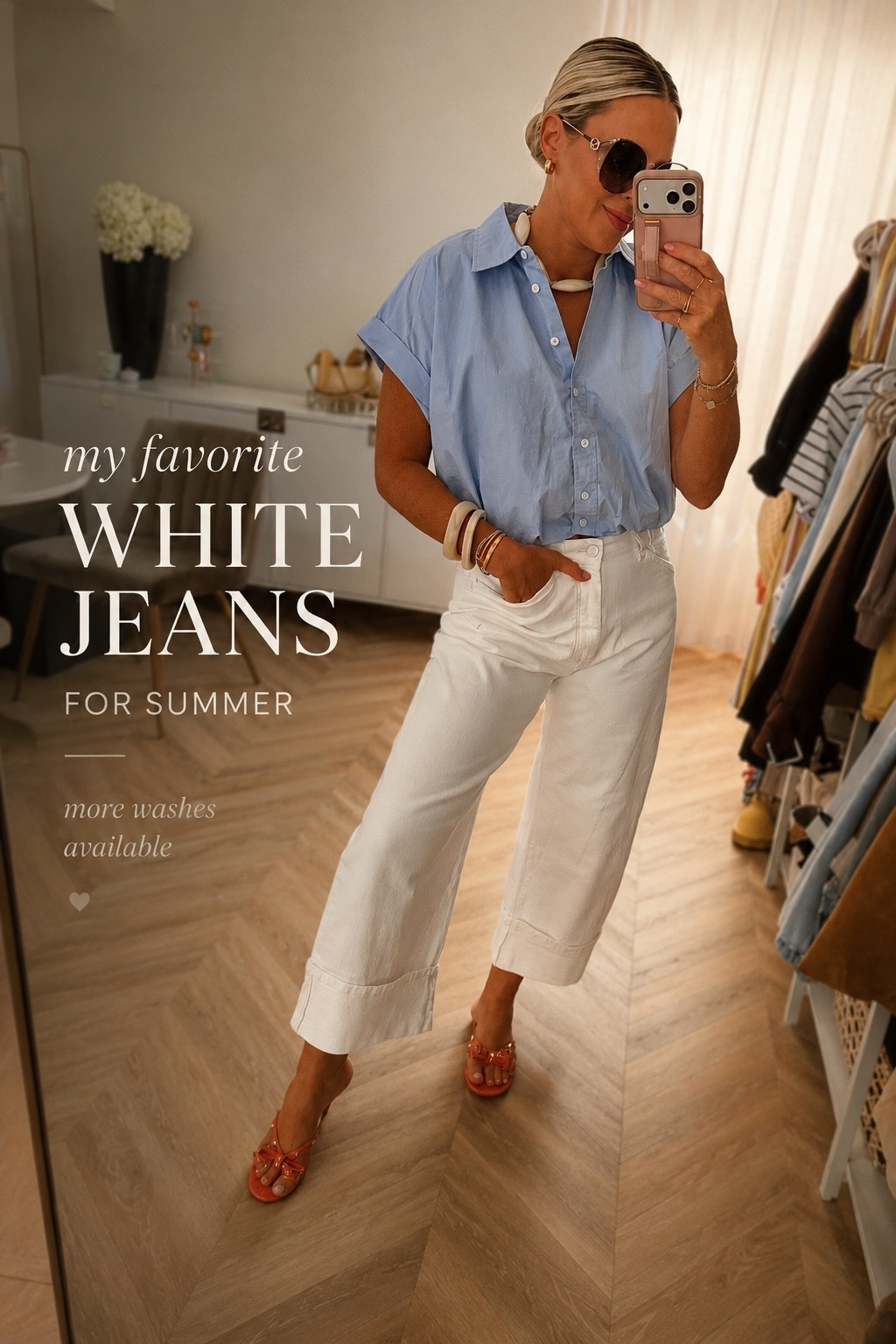 OOTN! 🤍
Jeans tts, top I did XS! More washes but I love the fit of these! 


White jeans. Summer outfit. Summer style.

#LTKootd #LTKgrwm #LTKSeasonal