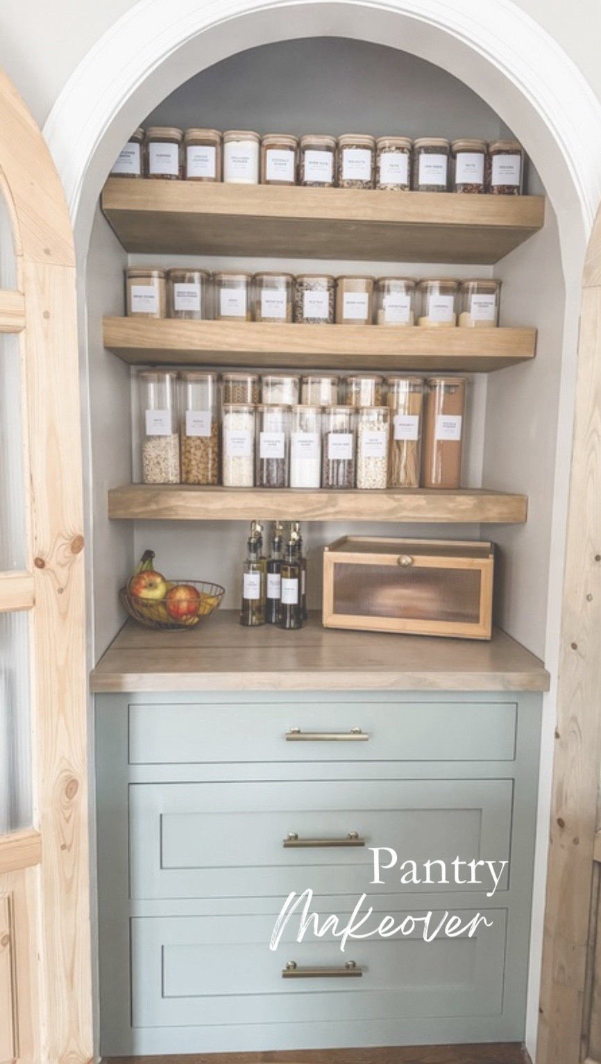 Pantry Makeover #pantry #organizing #home #homeorganization 

#LTKHome