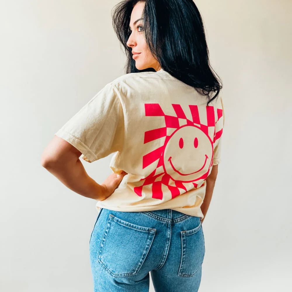 Oh Happy Days Tee - Butter Yellow | Mountain Moverz