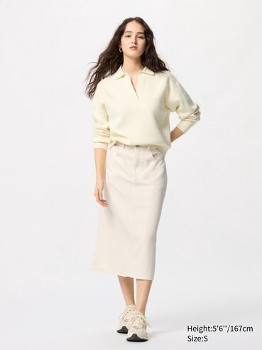 WOMEN'S DENIM NARROW SKIRT | UNIQLO AU | Uniqlo Australia