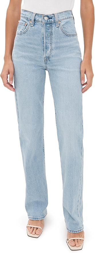 Levi's Womens Ribcage Full Length Jeans | Amazon (US)