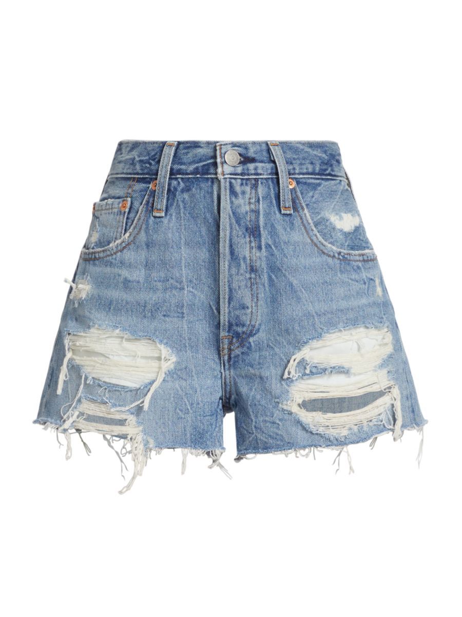 501 Original Distressed Shorts | Saks Fifth Avenue