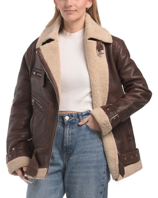 Leather Celine Jacket | TJ Maxx