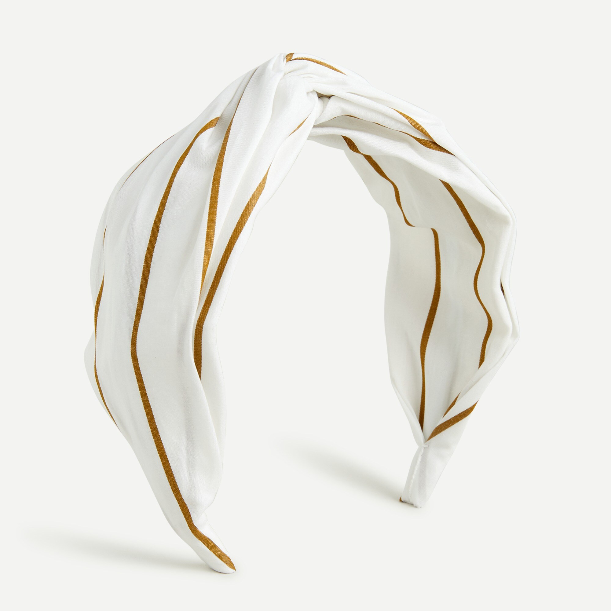 Twist headband in printed cotton | J. Crew US
