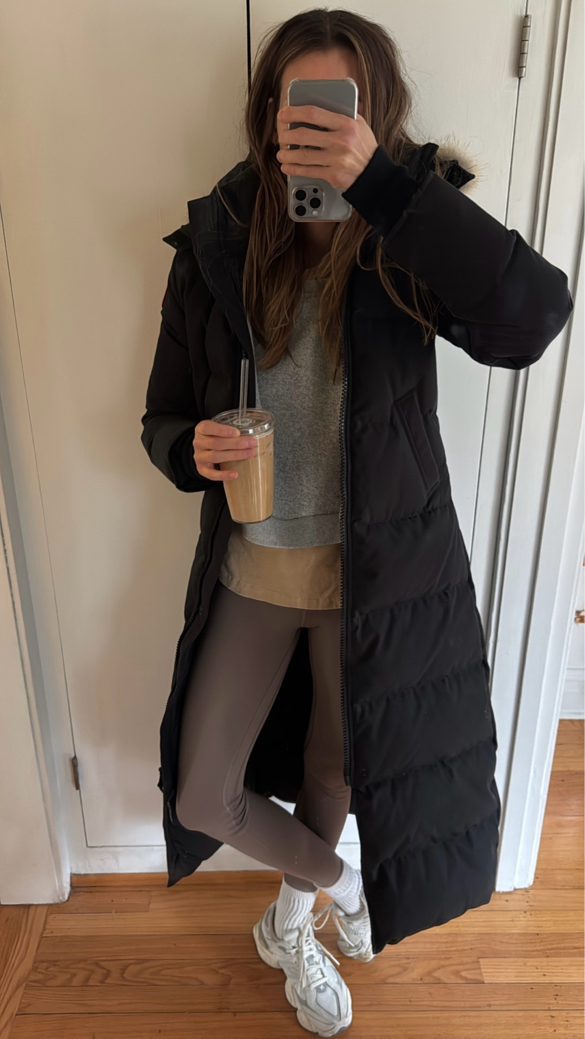 The warmest of warm sleeping bag coats. Wearing an XS.

#LTKOver40 #LTKSeasonal