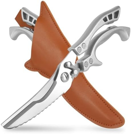 ANDONG Upgrade Heavy Duty Stainless Steel Kitchen Scissors - Professional Poultry Shears for Bone... | Amazon (US)