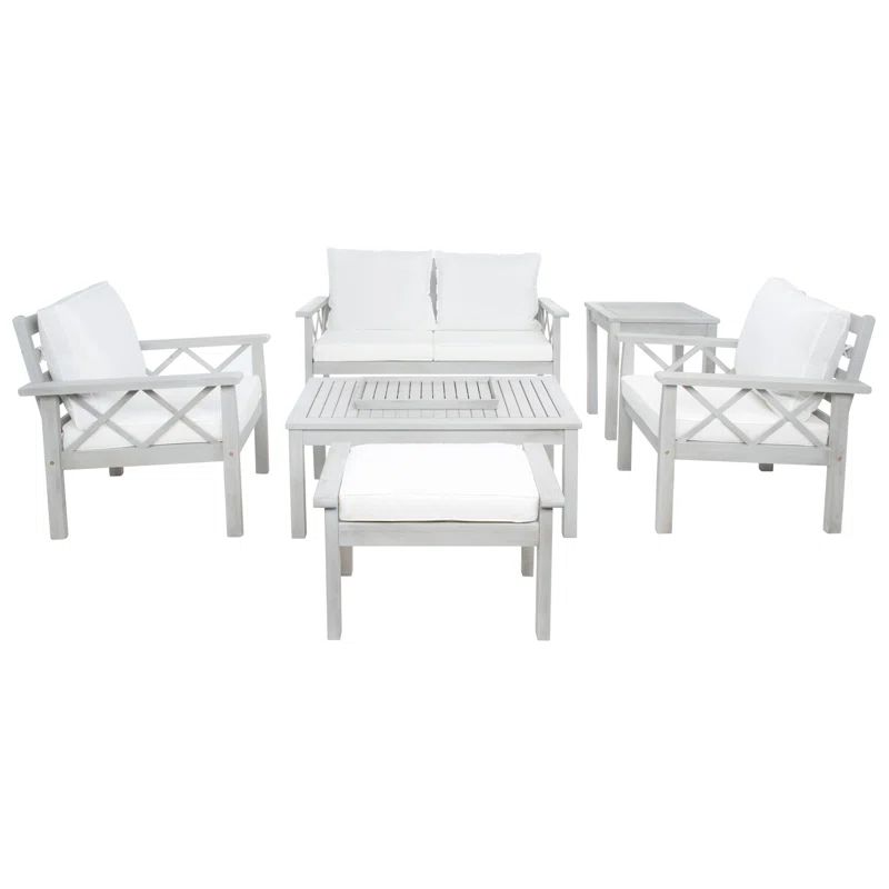 Petoskey 5 - Person Outdoor Seating Group with Cushions | Wayfair North America