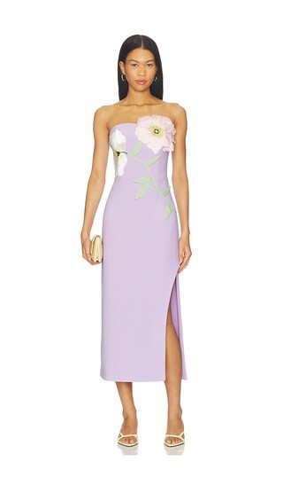 ELLIATT Hope Midi Dress in Lavender. - size XS | Revolve Clothing (Global)