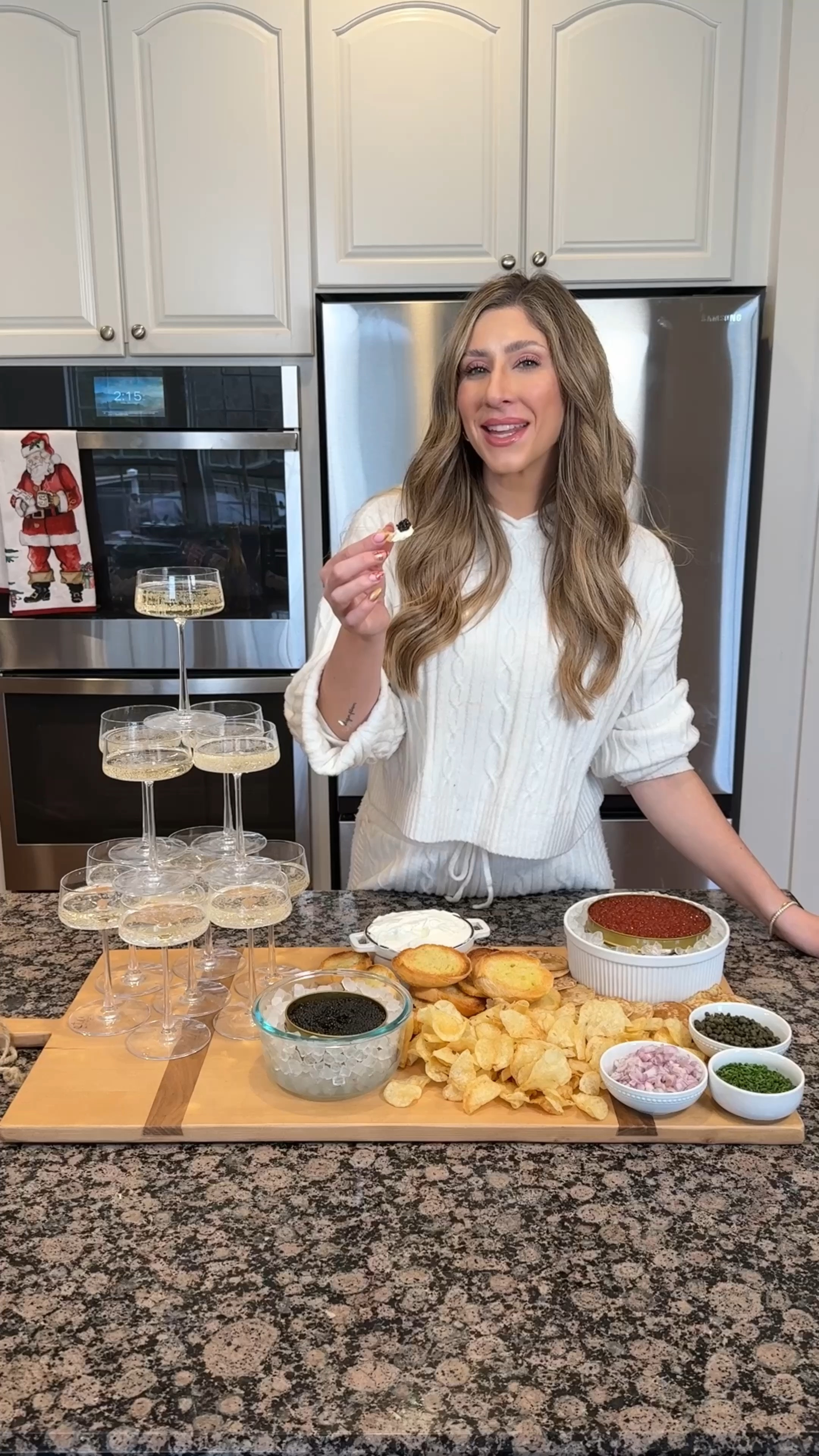 New Year’s Eve champagne and caviar board🥂✨

Large Wood charcuterie board. Modern break resistant champagne couples. Entertaining needs. Hosting ideas  
Large Wood charcuterie board. Modern break resistant champagne couples. Entertaining needs. Hosting ideas, hostess gift guide, gift for bride, wedding shower gift idea, champagne glass, glassware, event, Samantha Bauchmannn

#LTKHoliday #LTKParties #LTKHome

#LTKParties #LTKHoliday #LTKSeasonal