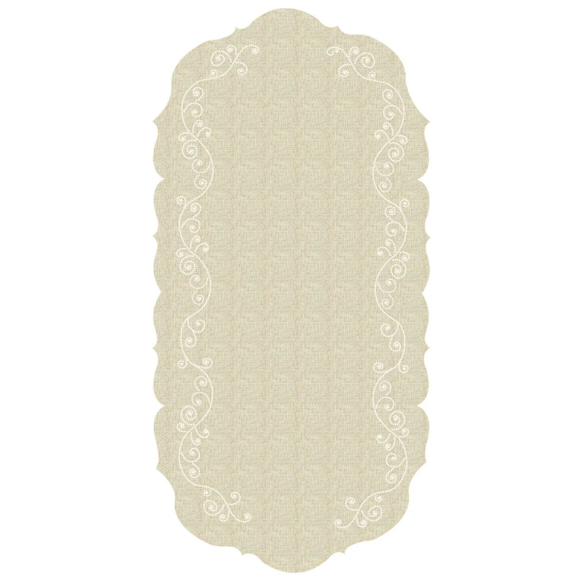 French Perle Linen Centerpiece | Lenox