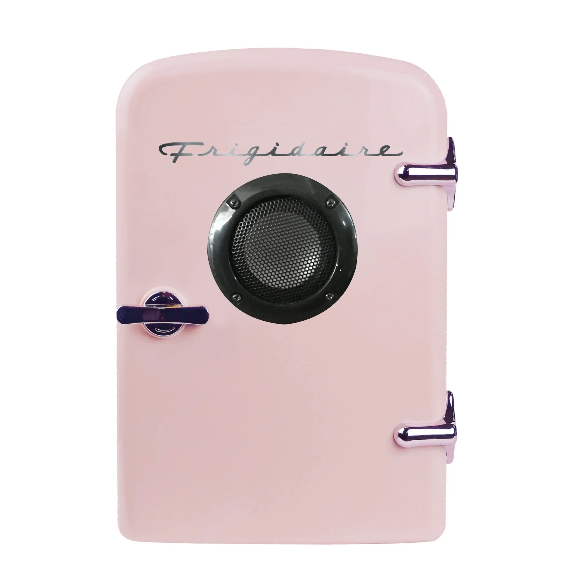 Frigidaire Portable Retro 6-can Mini Fridge EFMIS151, Built-in Bluetooth(R) Speaker, Pink | Walmart (US)