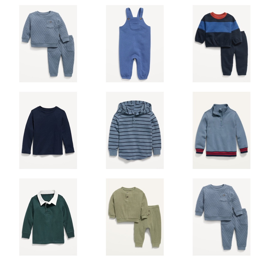 Baby boy clothing, toddler joy. Baby boy. 