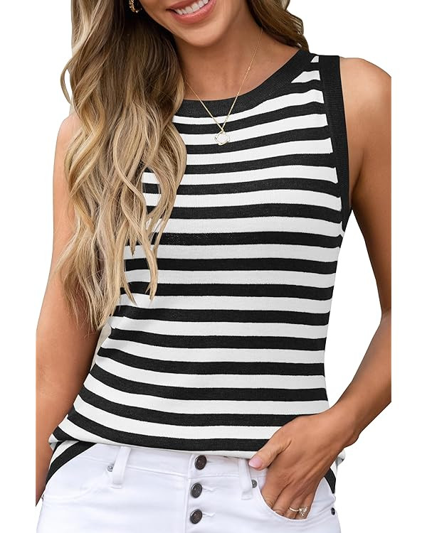 Arach&Cloz Women's Non See Through Summer Business Casual Tanks 2025 | Amazon (US)