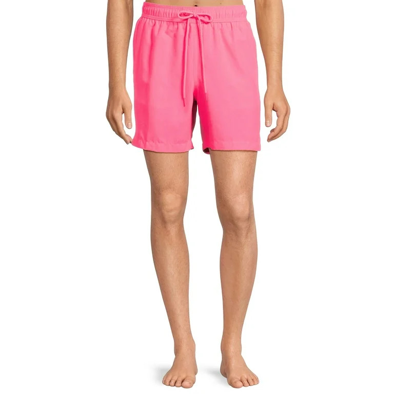 George Men’s & Big Men's Swim Trunks, 6” Inseam, Sizes S-3XL | Walmart (US)
