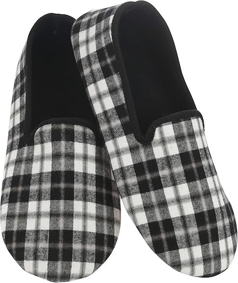 Snoozies Mens Slippers - House Slippers for Men - Light Weight Plaid | Amazon (CA)