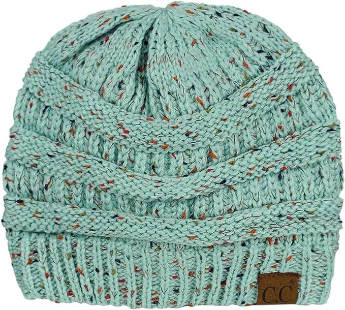 C.C Trendy Warm Chunky Soft Stretch Cable Knit Beanie Skully | Amazon (US)