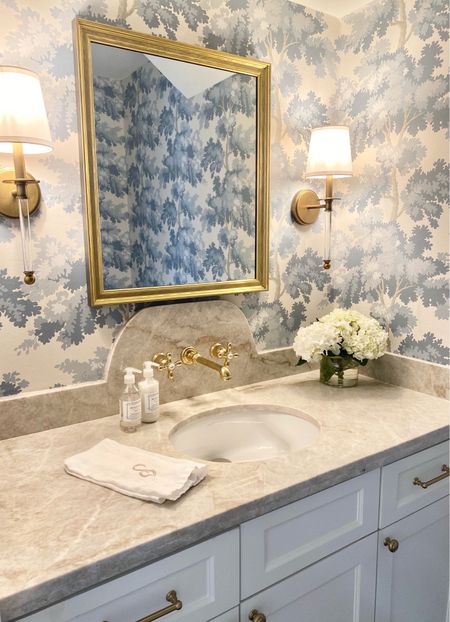 I have been loving doing styling round ups, so I thought it would be fun to do powder room styling, including my powder room! Swipe to see different powder room styling ideas! You can shop these posts on my LTK! 

I linked my powder room sconces, but I did change out the sconce shade that came with it! 


Home decor, bathroom decor, mirror, sconce

#LTKstyletip #LTKhome