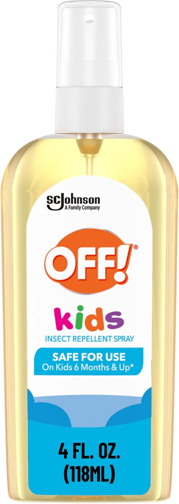 OFF! Kids Insect Repellent Spray, 100% Plant Based Oils, Safe for Use On Babies, Toddlers and Kid... | Amazon (US)