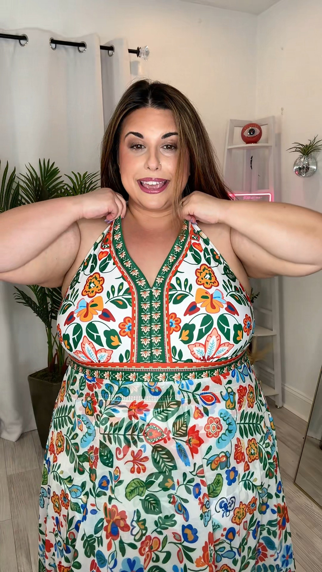 Don’t want to show those thighs? You don’t have to with this matching cover up skirt

#LTKSwim #LTKOver40 #LTKPlusSize