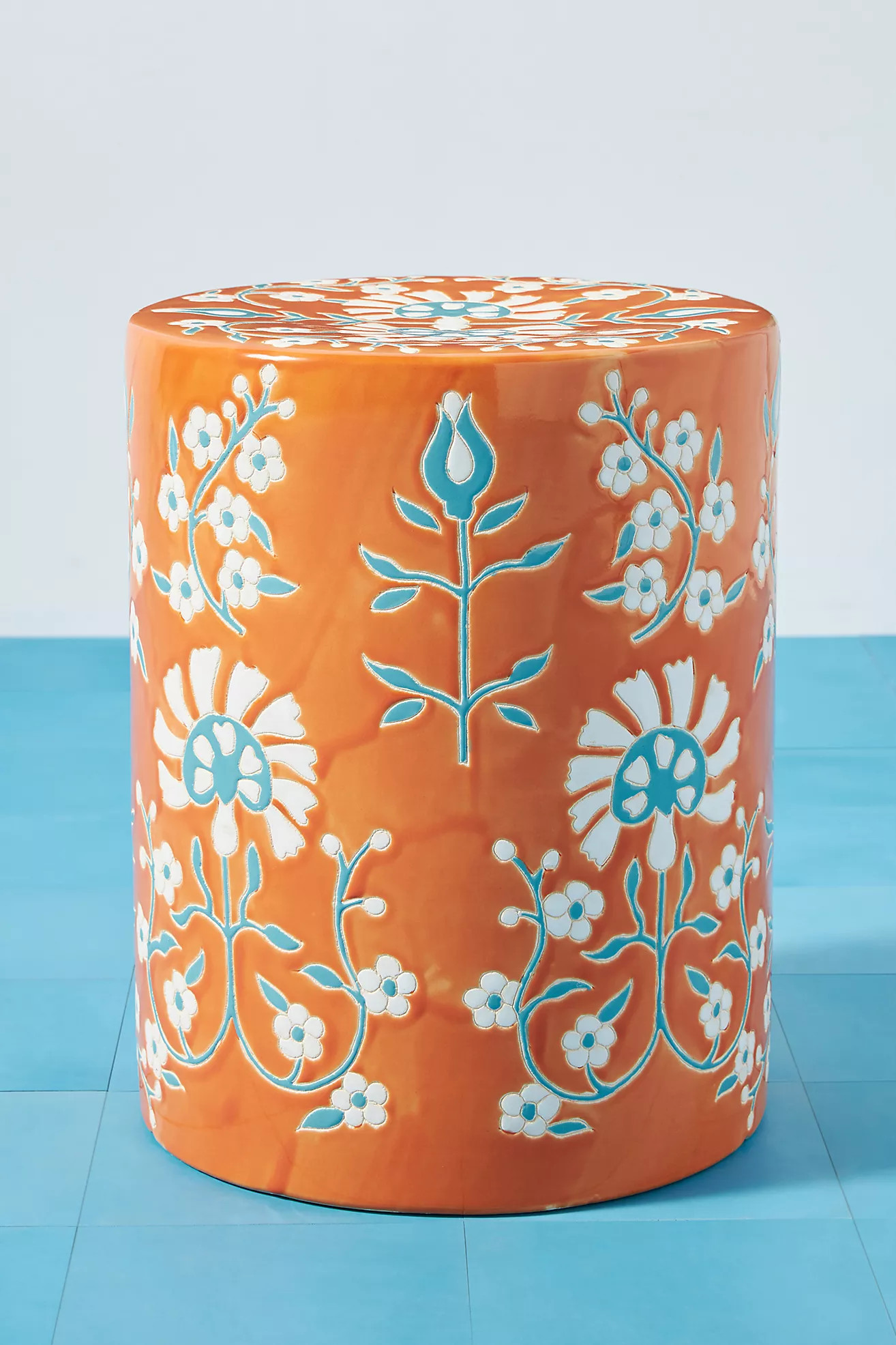 Mabel Ceramic Side Table | Anthropologie (US)