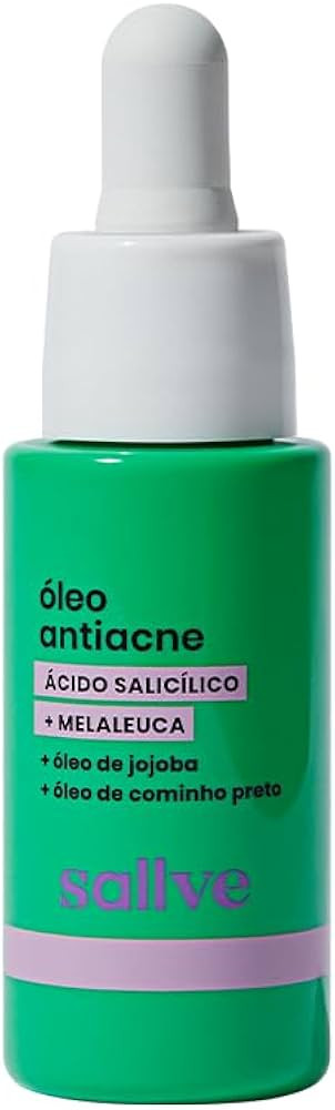 Sallve Óleo Antiacne 30G - Ácido Salicílico Melaleuca | Amazon (BR)