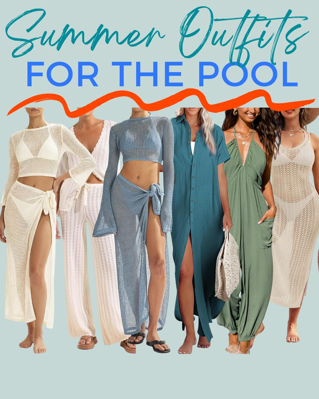 Cool slip ons and cover ups you can use to style your summer outfits for the pool… just mix n match these sets! #summeroutfits #pooloutfit #poolpartyoutfit #cruiseoutfit #poolpartylooks #beachvacationoutfits

#LTKSaleAlert #LTKSwim #LTKootd