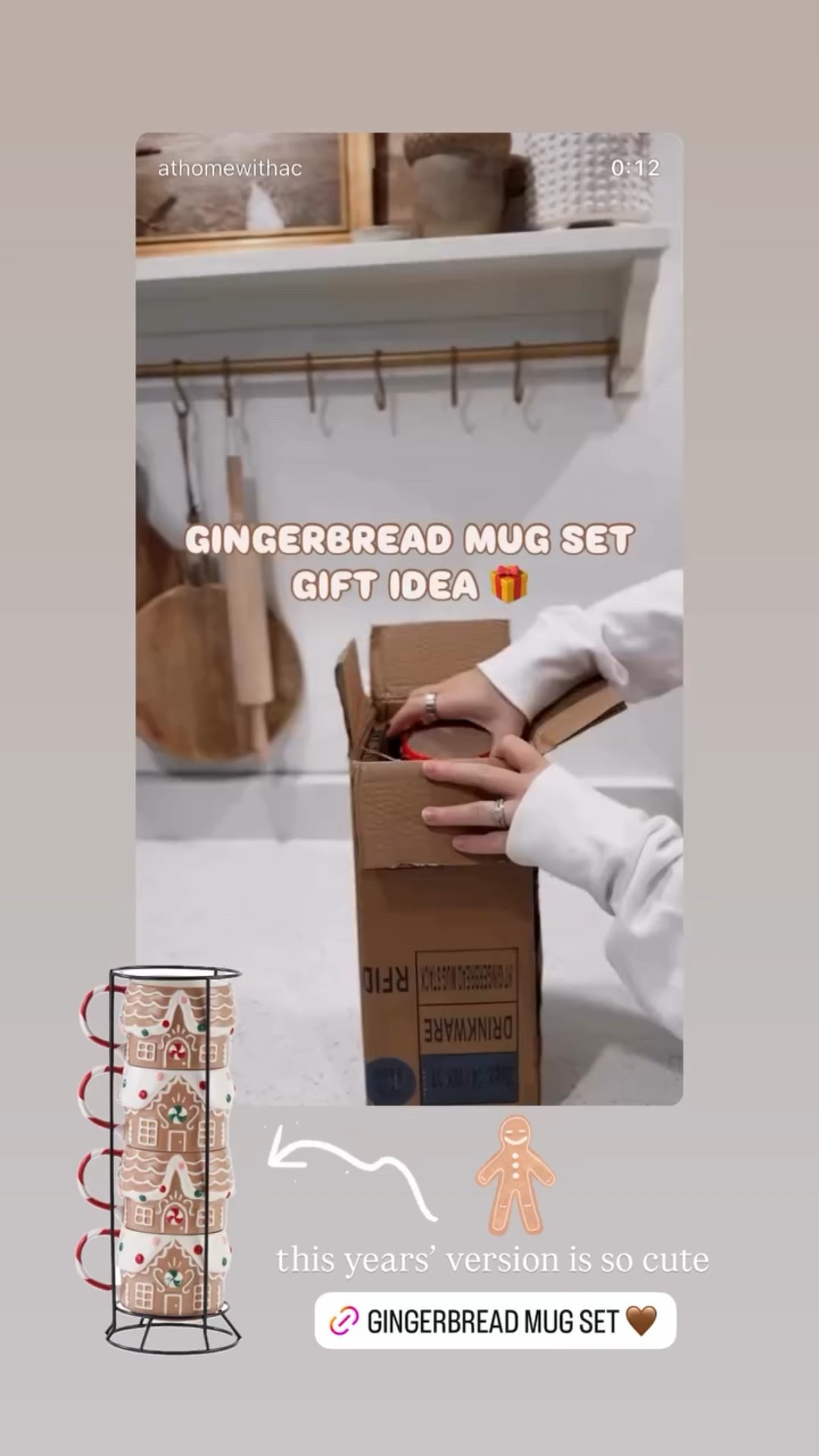 this years’ version is so cute! Gingerbread mug hot cocoa gift set 

#LTKGiftGuide #LTKHoliday #LTKSeasonal