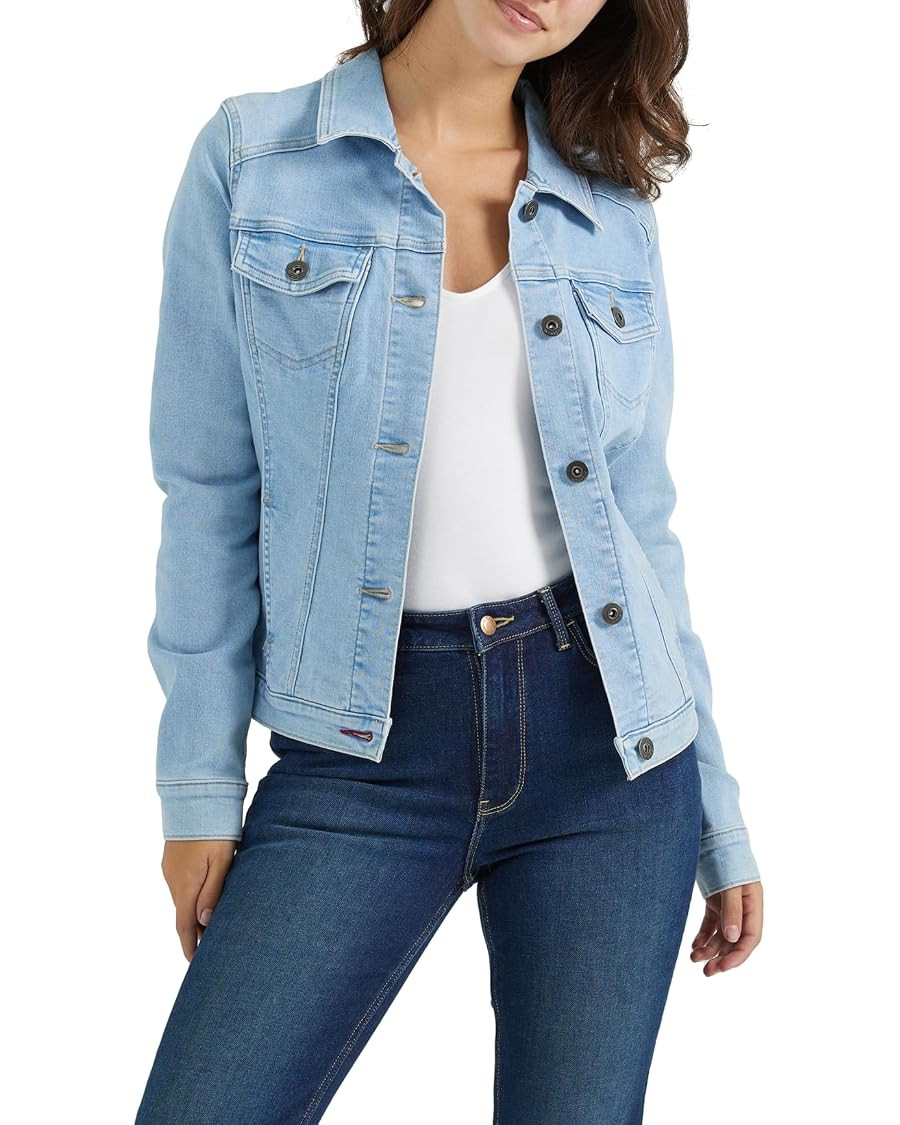 Wrangler Authentics Women's Stretch Denim Jacket | Amazon (US)