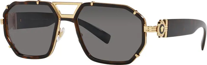 58mm Irregular Sunglasses | Nordstrom Rack