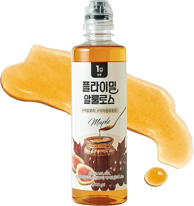 FLIMEAL Maple Flavored Allulose Syrup 520g (18.34 oz) \u2013 Low Calorie Liquid Sweetener, Non-Er... | Amazon (US)