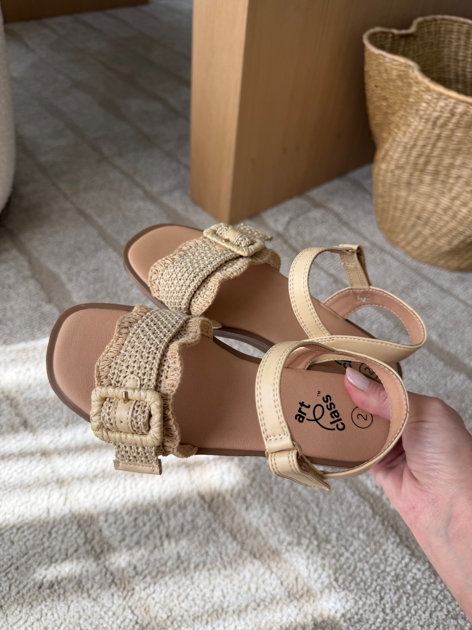 Girls woven sandals 🤍
Found the cutest version for girls ✨
These are 40% off for Target Circle Week — perfect for spring & summer outfits.

Ordered these + a few more for boys too. 

#LTKKids #LTKSaleAlert