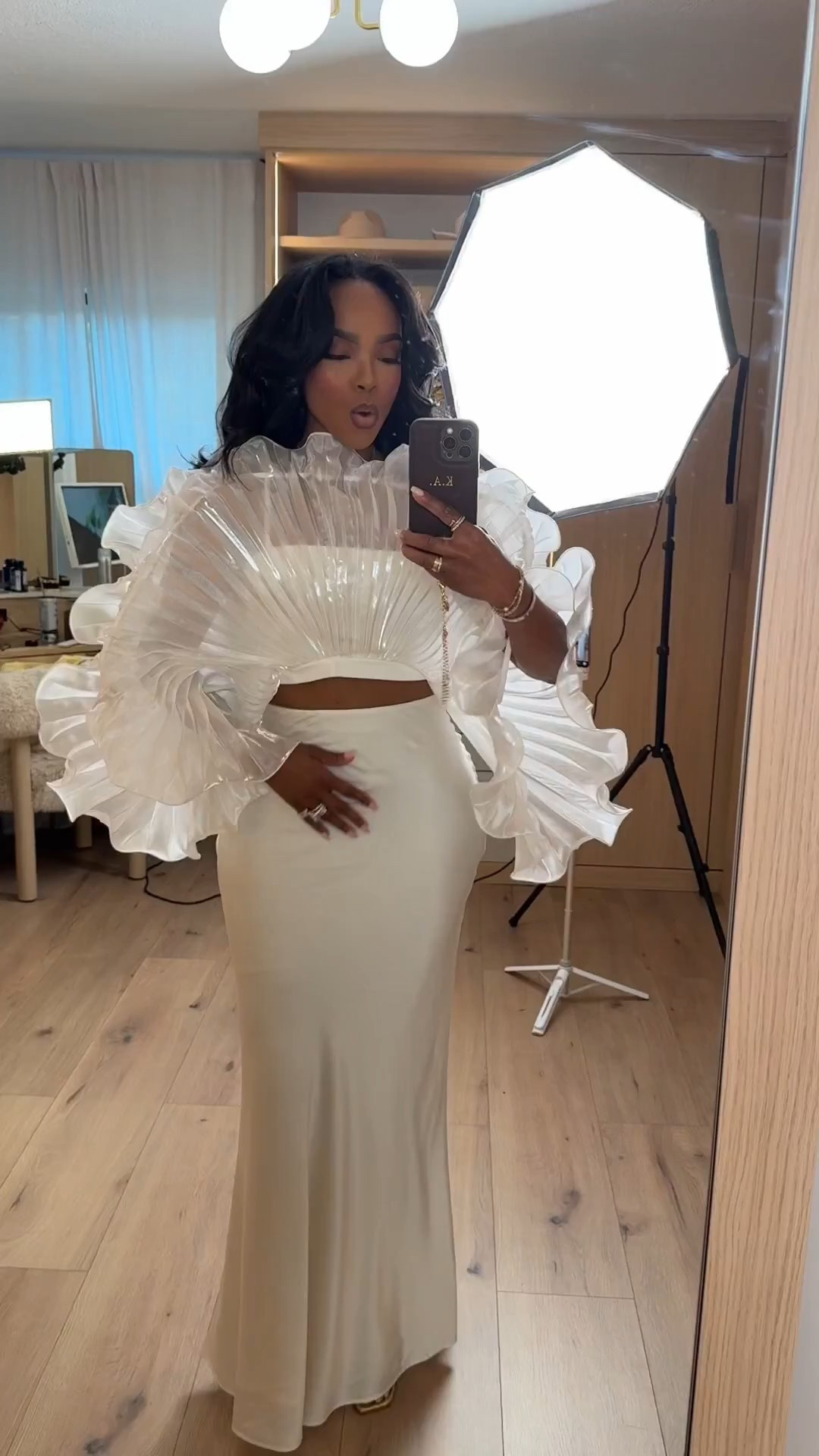 ✨ Statement Elegance, Refined

This sculptural two-piece look delivers drama in the most elevated way. The pleated ruffle top adds movement and dimension, while the sleek skirt grounds the look with a clean, polished silhouette. It feels editorial yet wearable, and it’s the kind of special piece that keeps earning its place in your closet as the cost per wear drops with every event.

Perfect for:
• Weddings
• Formal dinners
• Upscale celebrations

📏 Sizing:
Top: Small
Skirt: Small

Measurements:
5’4” · 138 lbs · 34D · 27” waist · 40” hips

Tap to get details.

Elegant two-piece outfit inspiration, sculptural evening wear, elevated formal style, timeless occasion outfits, statement pieces with long-term value.

Follow me on Instagram and YouTube @kirasfashionfinds

#LTKootd #LTKHoliday #LTKPetite