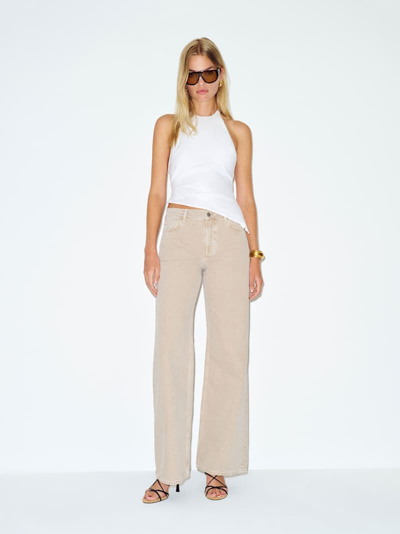 Reese Linen Top | Reformation (Global)