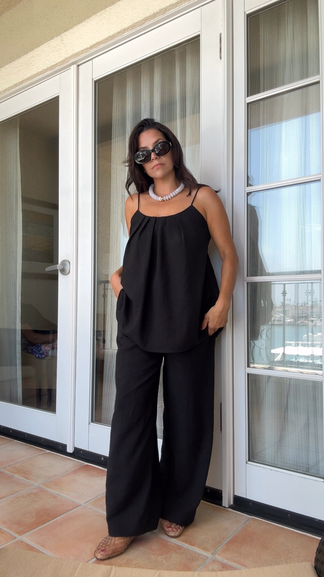 Wearing in size small.