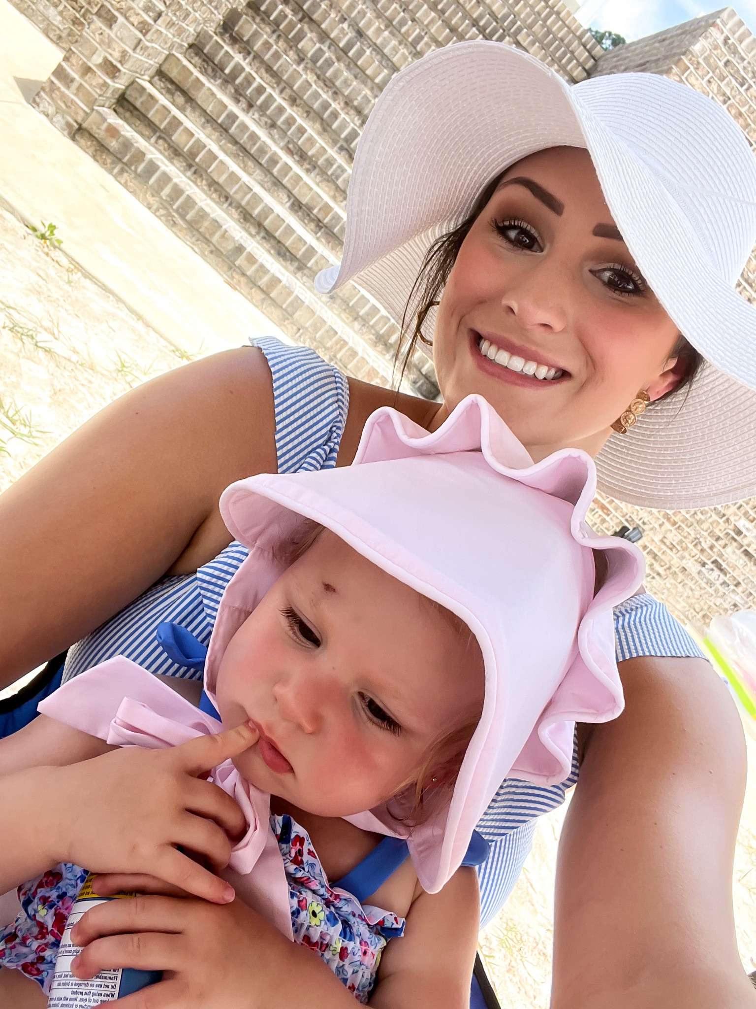 We are hat girls 👒
#TBBC #WalmartFinds #Canvas #OnePieceSwim #LadiesSwimwear #MomsOfLTK #ClassySwim #TheBeaufortBonnetCompany 

#LTKswim #LTKkids #LTKbaby