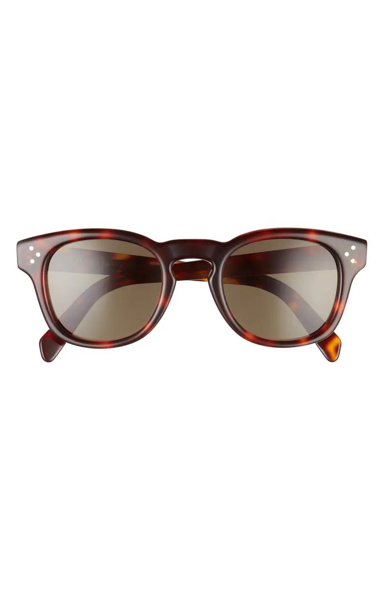 CELINE Bold 3 Dots 49mm Square Sunglasses | Nordstrom | Nordstrom