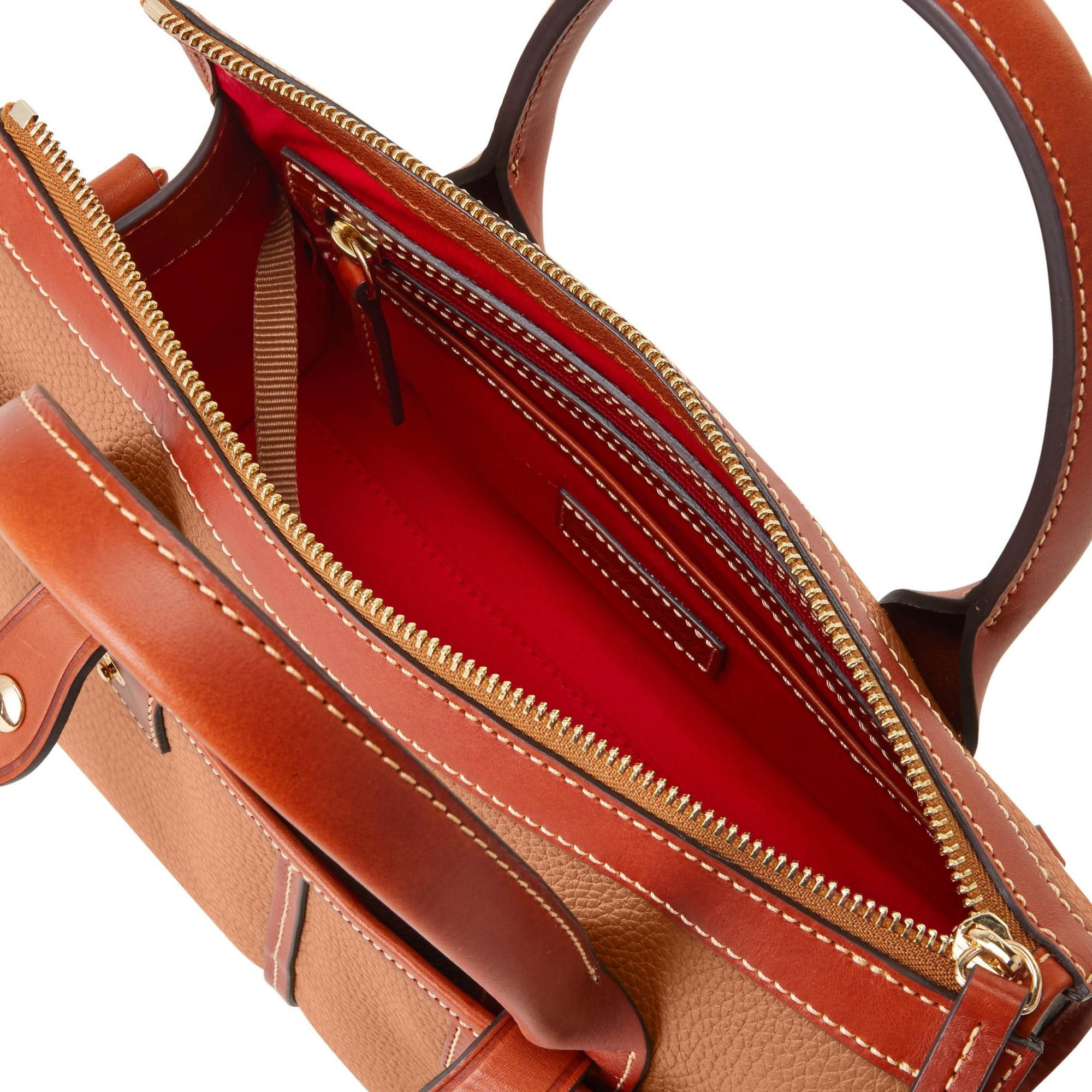 Pebble Grain Small Satchel | ILoveDooney