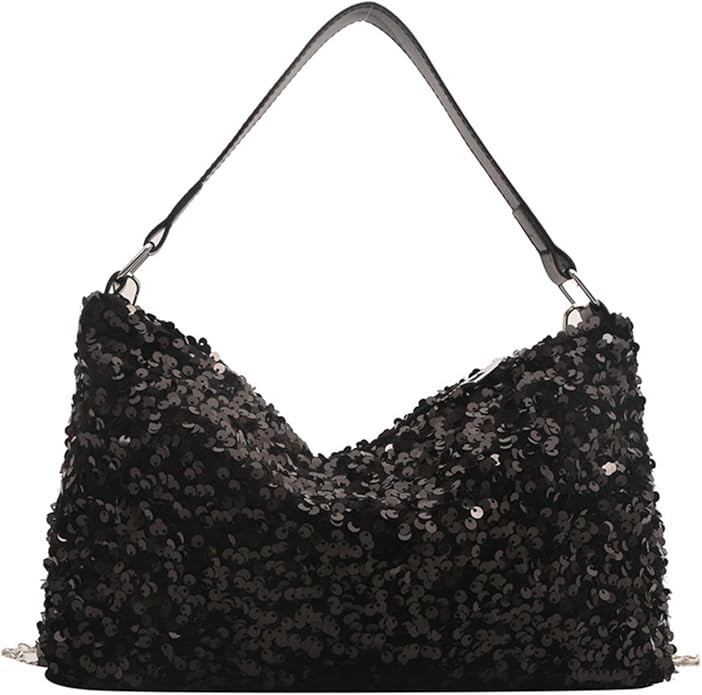 Women's Evening Handbag, Sequin Evening Crossbody Bag, Elegant Clutch Purses for Women Wedding, P... | Amazon (US)