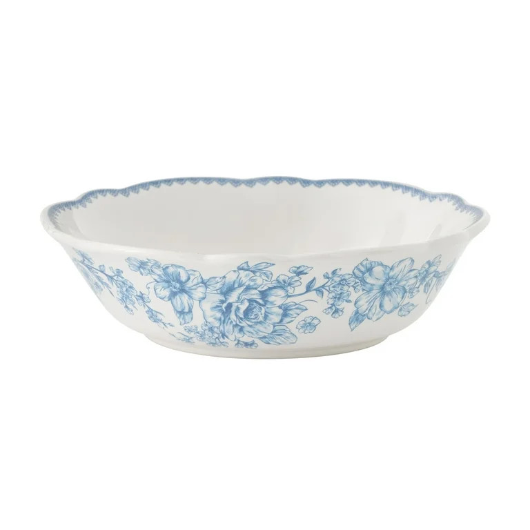 The Pioneer Woman Agatha Stoneware Cereal Bowl, Blue | Walmart (US)
