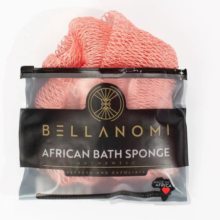 BELLANOMI African Net Sponge - Authentic Sapo Exfoliating Net, Ethically sourced from Nigeria, 45" Long Back Scrubber, Quick Dry Loofah Alternative for Gentle Exfoliation Daily Use | Walmart (US)