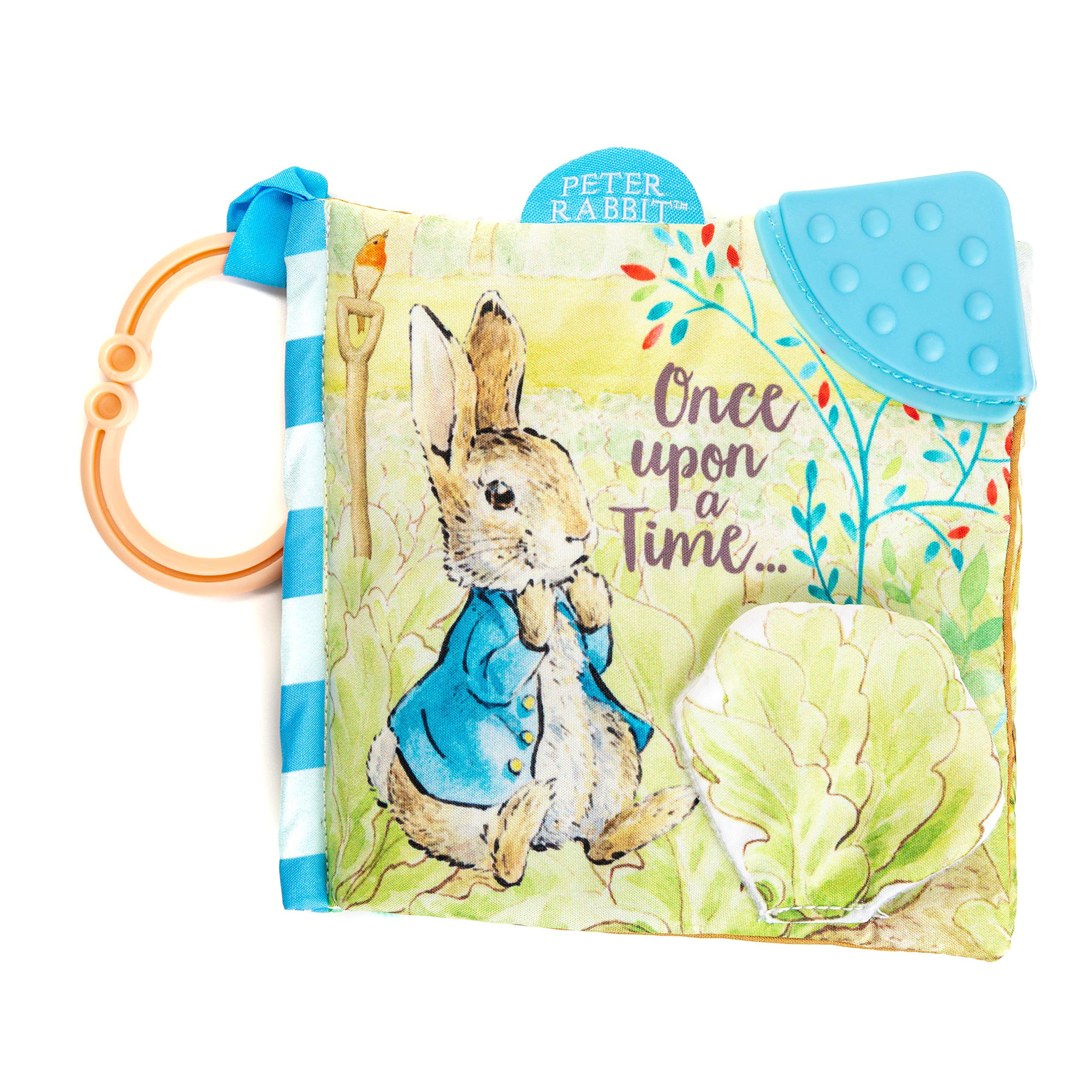 KIDS PREFERRED Peter Rabbit Soft Book with toy, Teether and Crinkle, 5 Inches | Amazon (US)