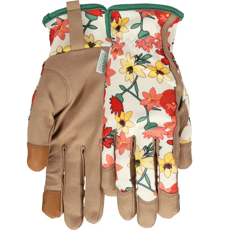 Expert Gardener Elastic Gardening Floral Glove Size Medium | Walmart (US)