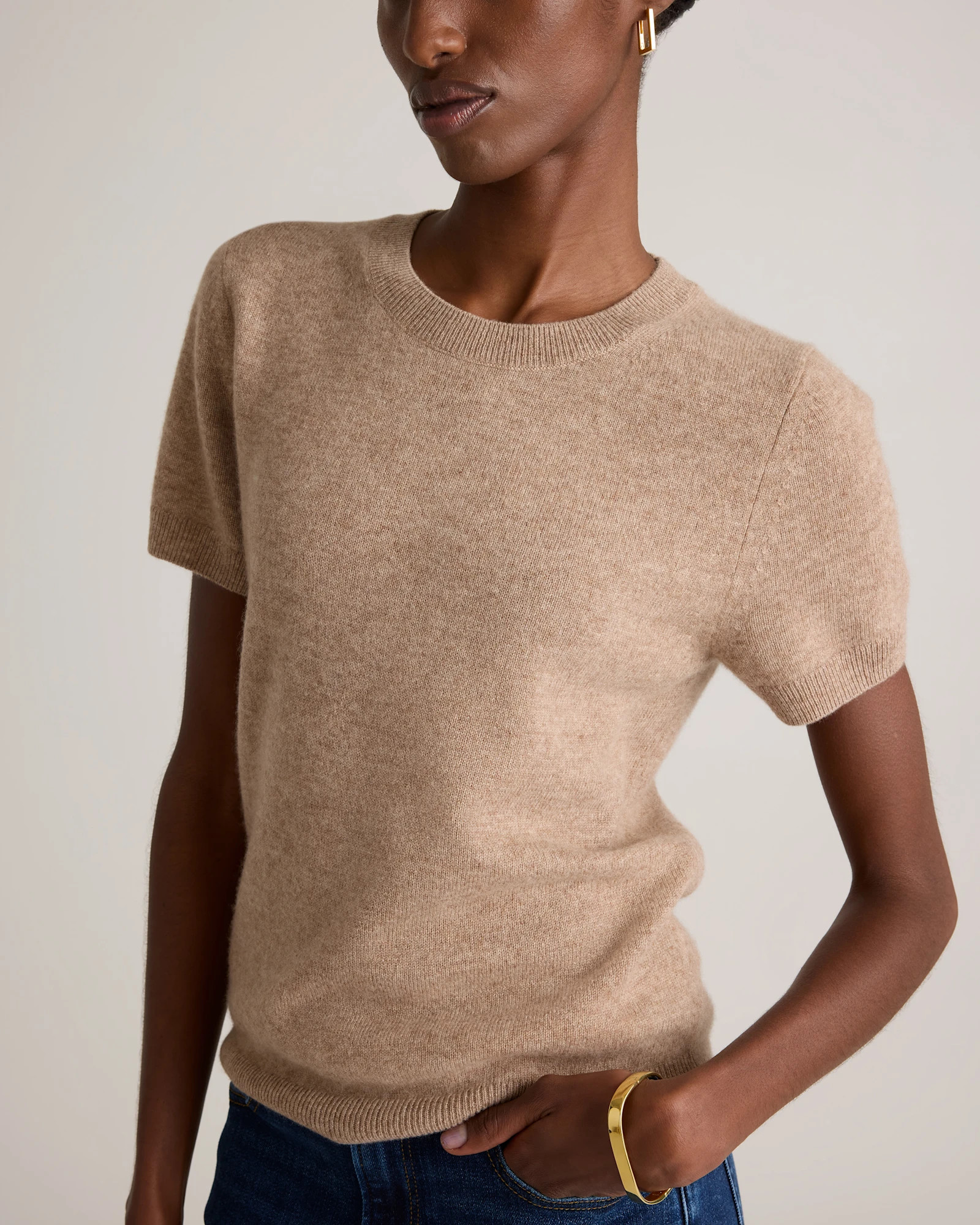 Mongolian Cashmere Tee | Quince