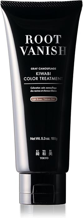 KIWABI Root Vanish Color Treatment in Light Brown Instantly Camouflages Gray Roots and Hair with ... | Amazon (US)