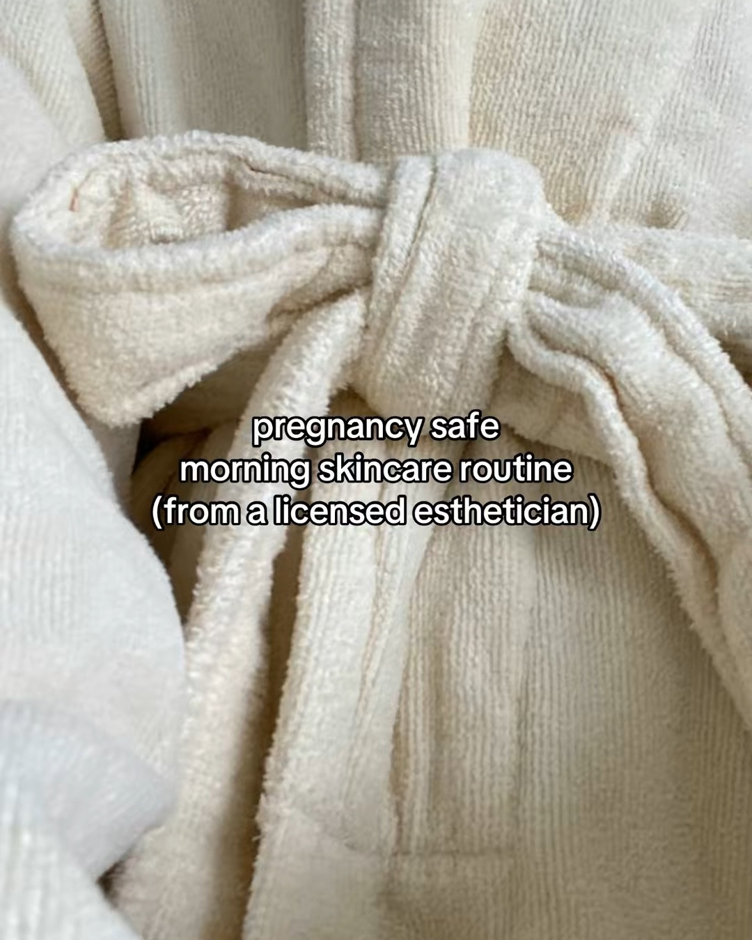 pregnancy safe morning skincare routine (from a licensed esthetician) 🫧 #esthetician #pregnancyskincare #skincare

#LTKselfcare #LTKmomlife #LTKBeauty