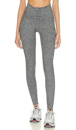 The Kennedy Ankle Legging in Heather Grey | Revolve Clothing (Global)