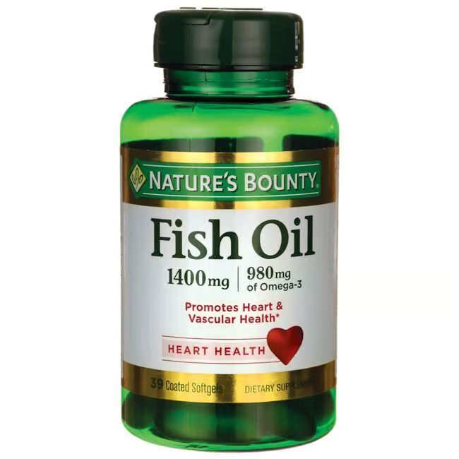 Nature's Bounty Fish Oil 1400 mg 39 Soft Gels Essential Fatty Acids | Swanson Health