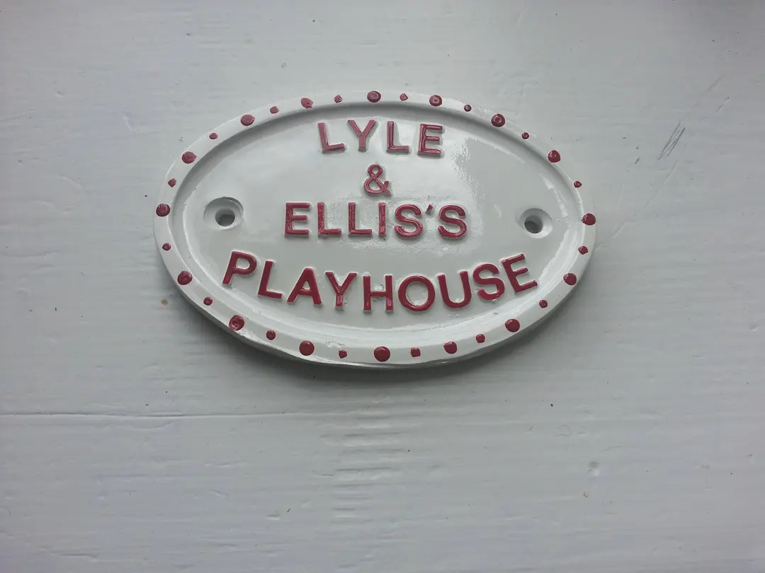 Colour Choice , Personalised Text , With White Background Size1 ,playhouse - Etsy | Etsy (US)